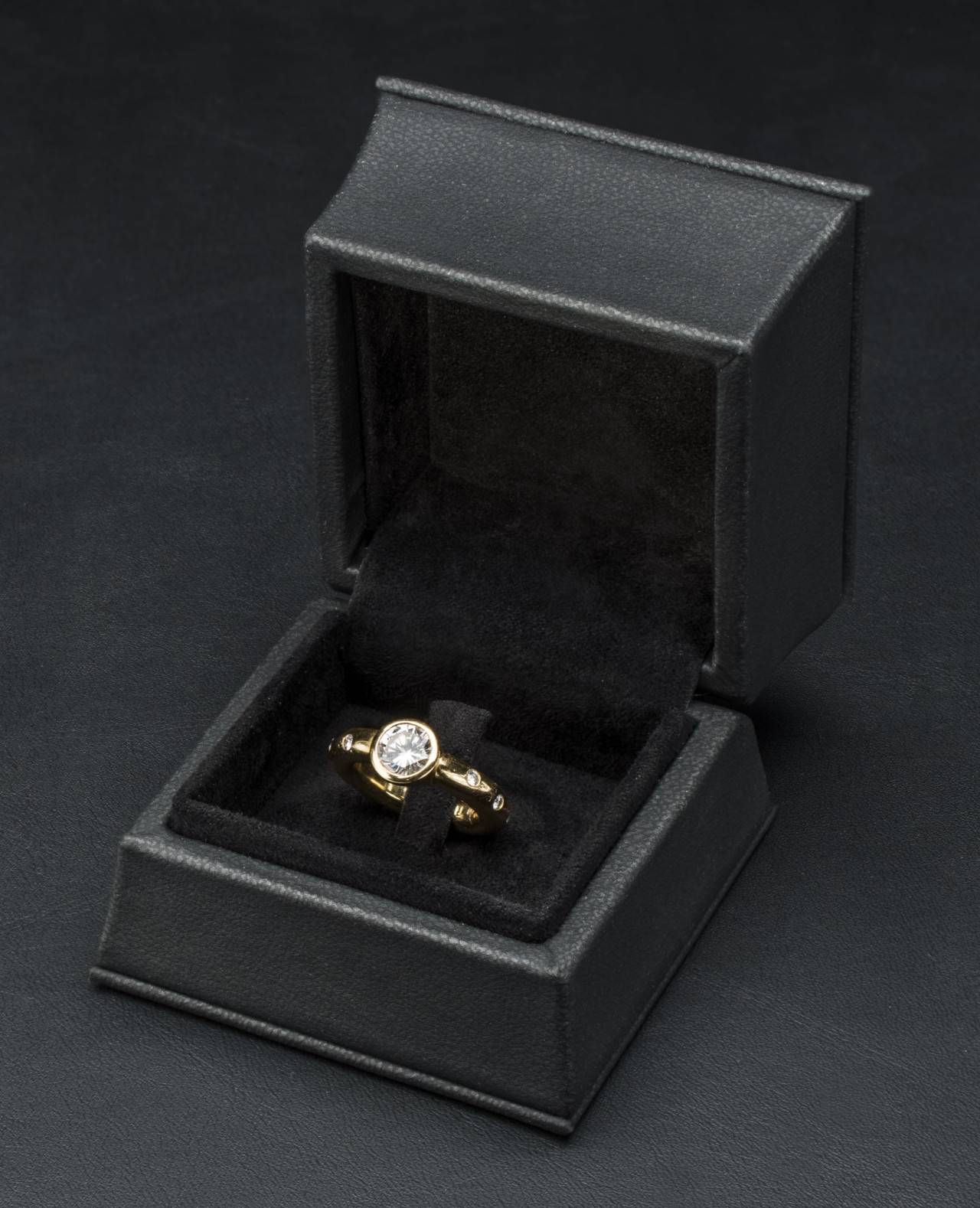 écrin bague