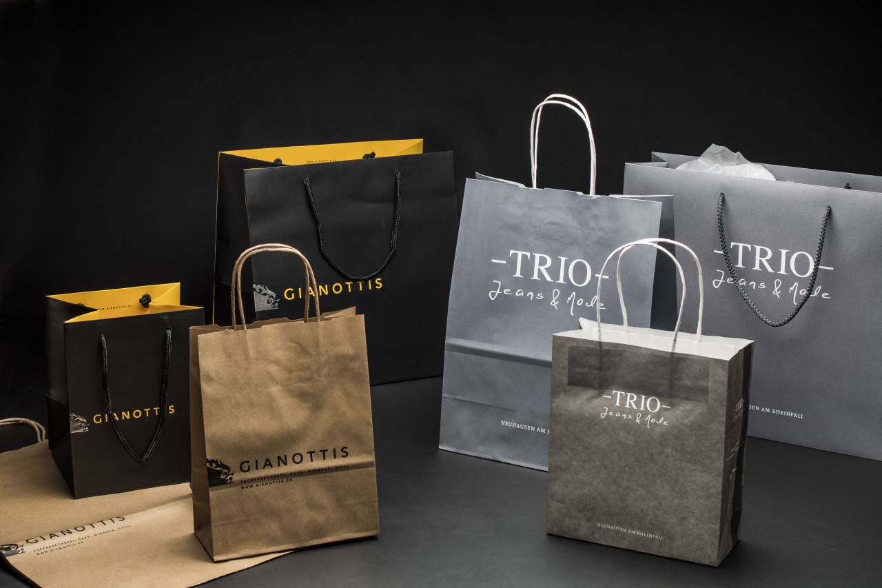 sac en papier bon marché