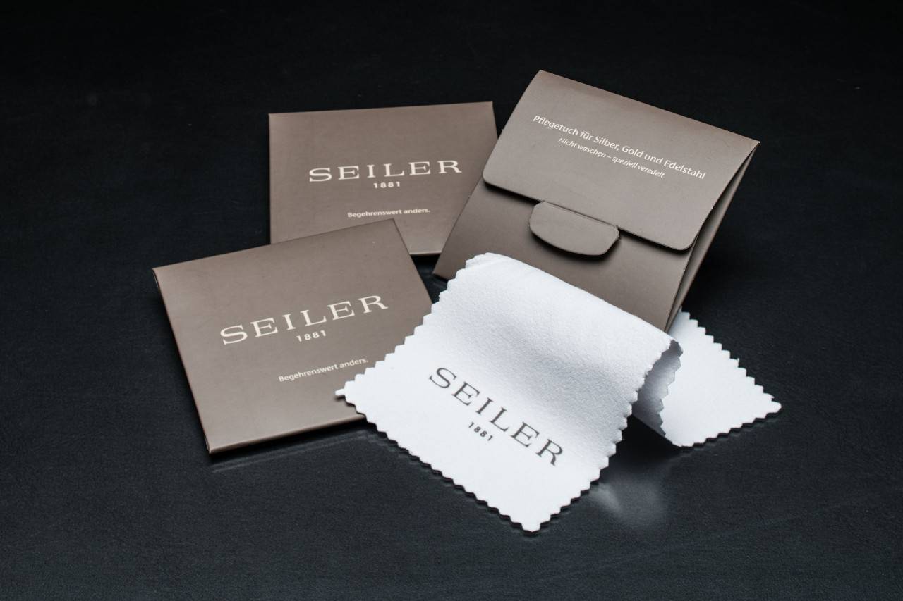 Chiffon de polissage pour bijoux avec logo