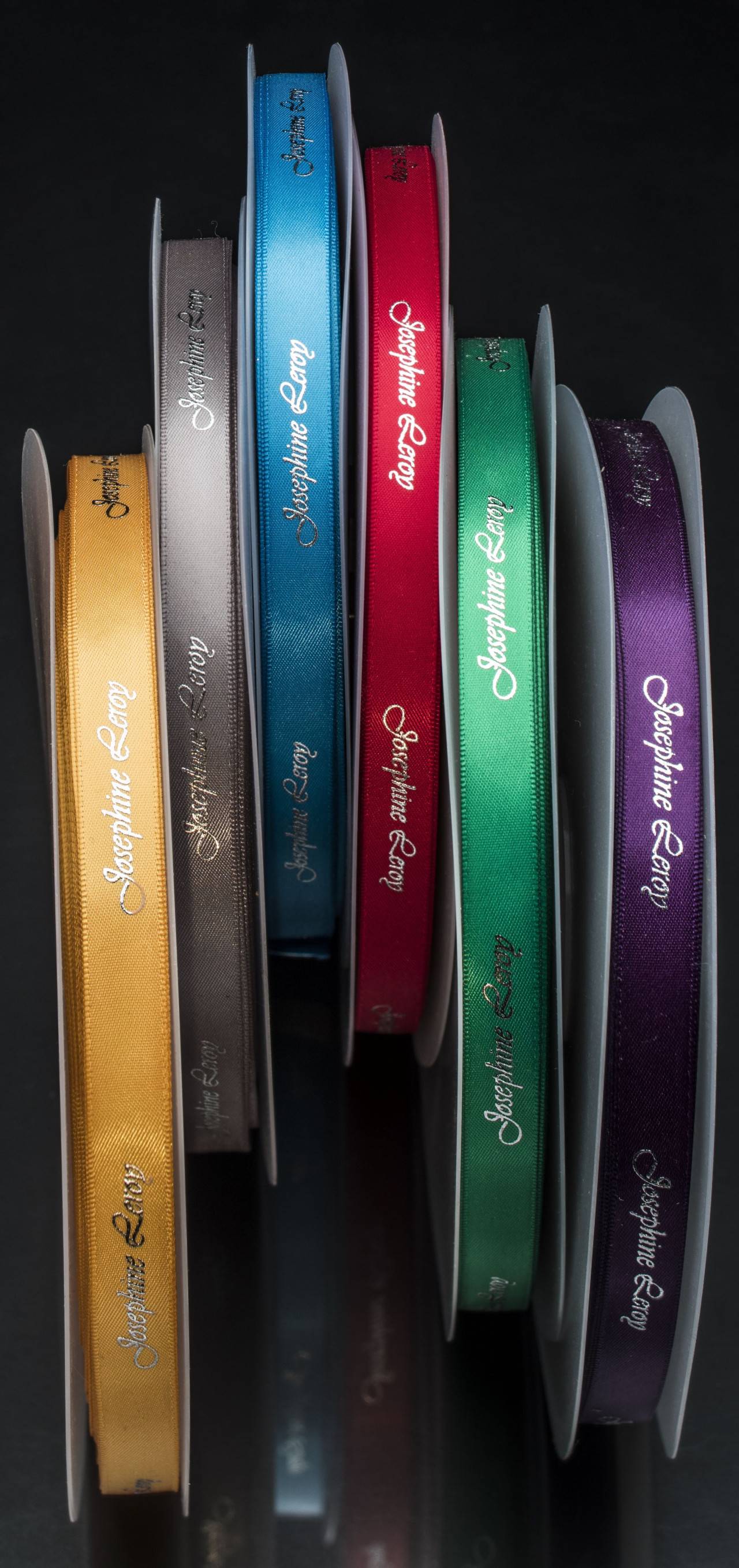 satin ribbon with print