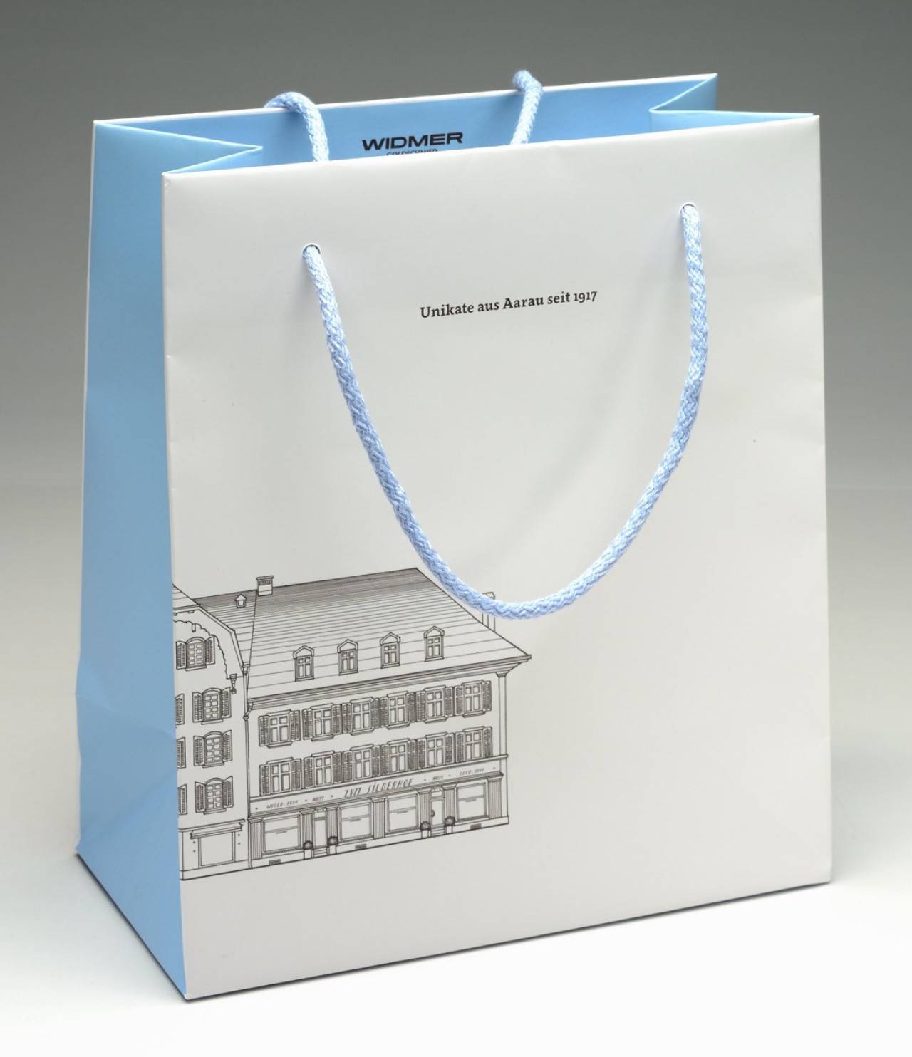 Papiertasche mit Druck
