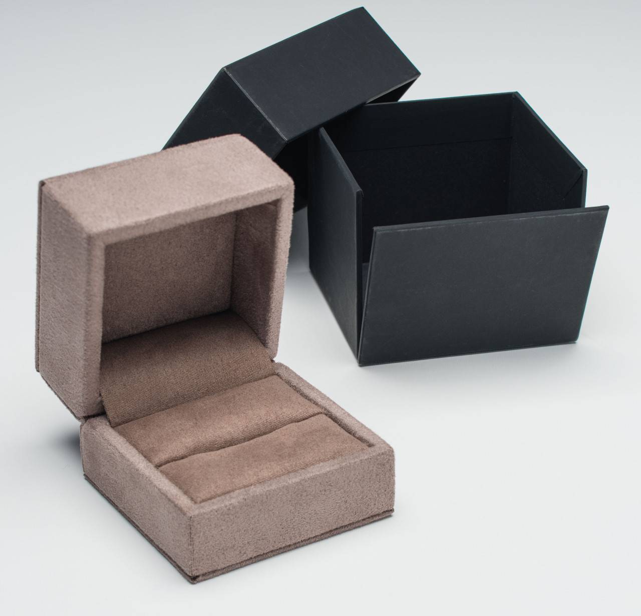 Emballage pour bague en dain