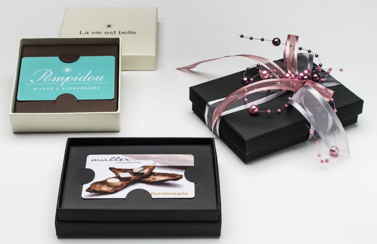 Bon cadeau pour carte de crédit