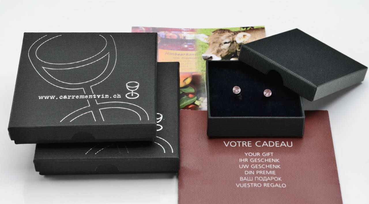 Emballage pour bijoux en carton