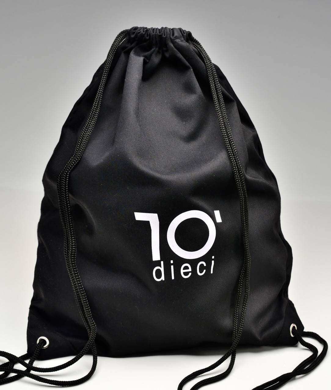 Rucksack Baumwolle mit Logodruck