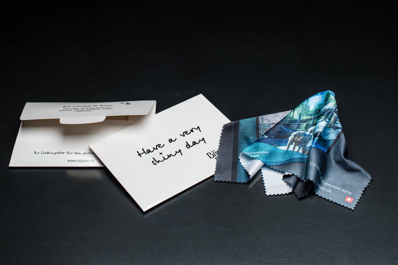 Chiffons à lunettes personnalisés