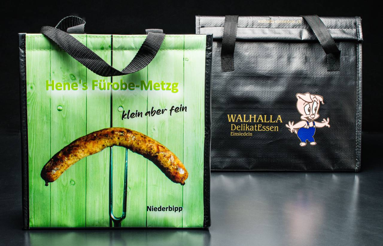 Personalisierte Thermotasche, Metzgerei