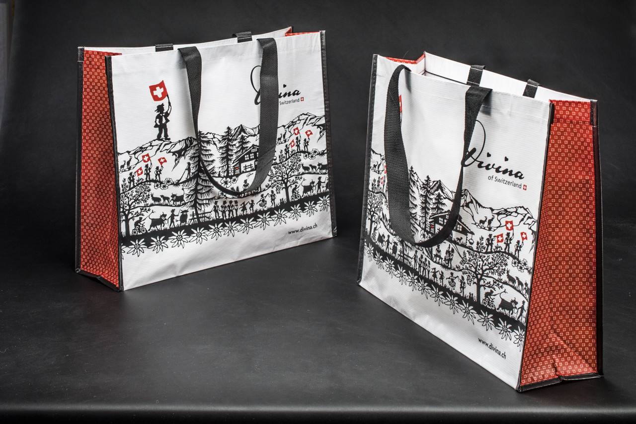 PP woven und RPET Tragtasche