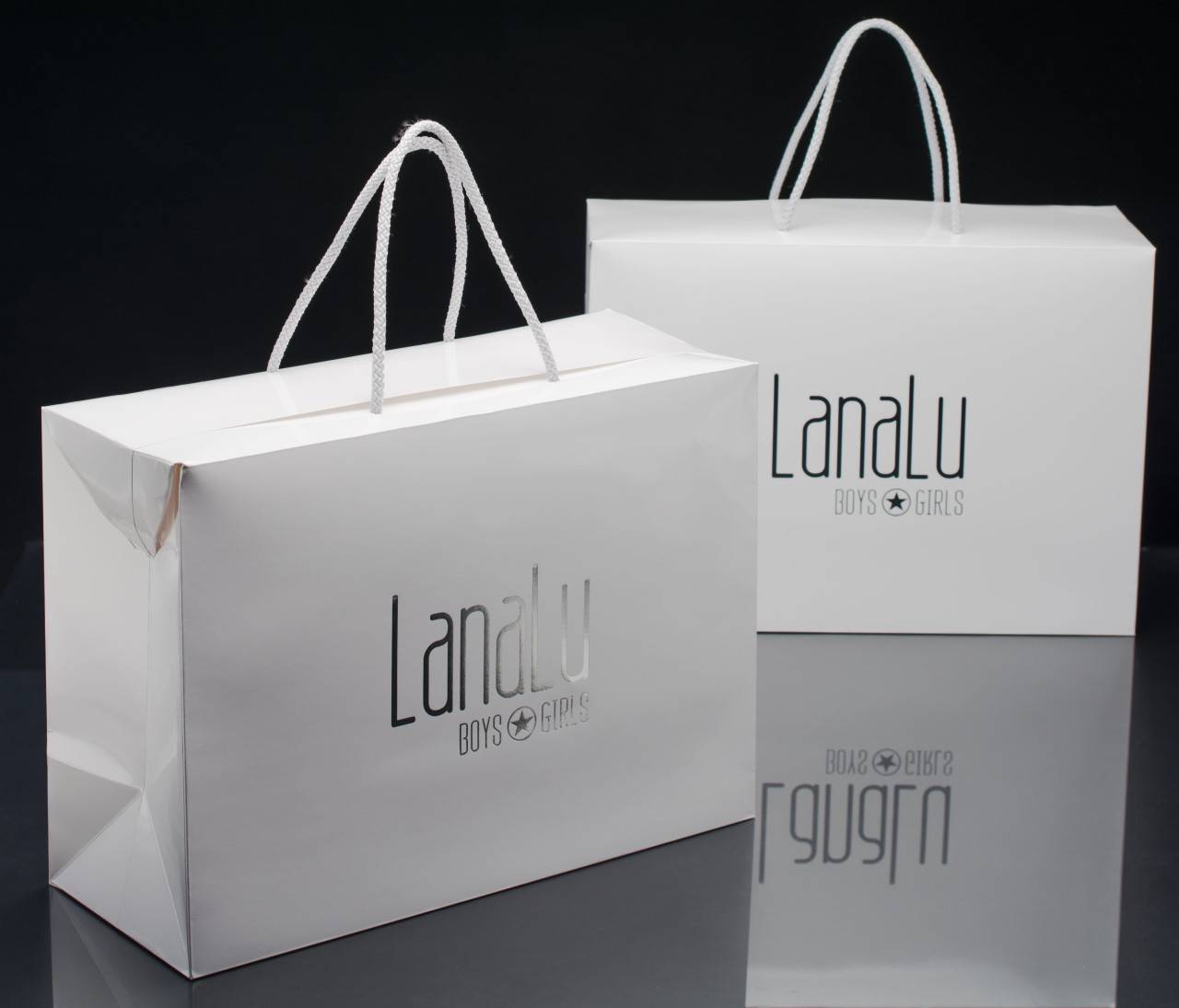 Spezielle Tragtasche mit Logo