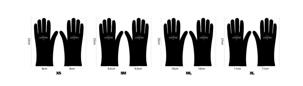 Handschuhe Masse