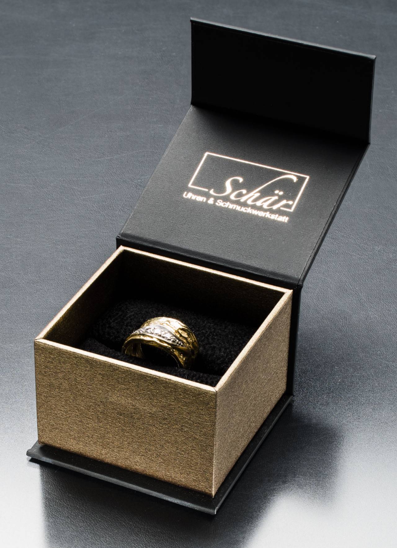 écrin bague