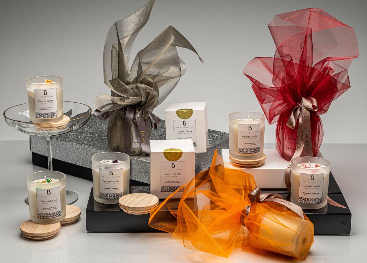 Bougie parfumée – ambiance élégante avec une note douce 