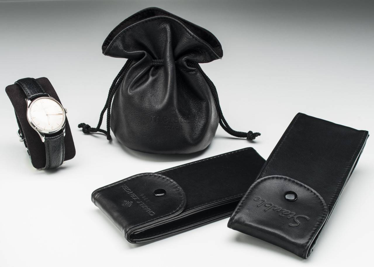 Rondo Nappa - Pochette en cuir nappa raffiné