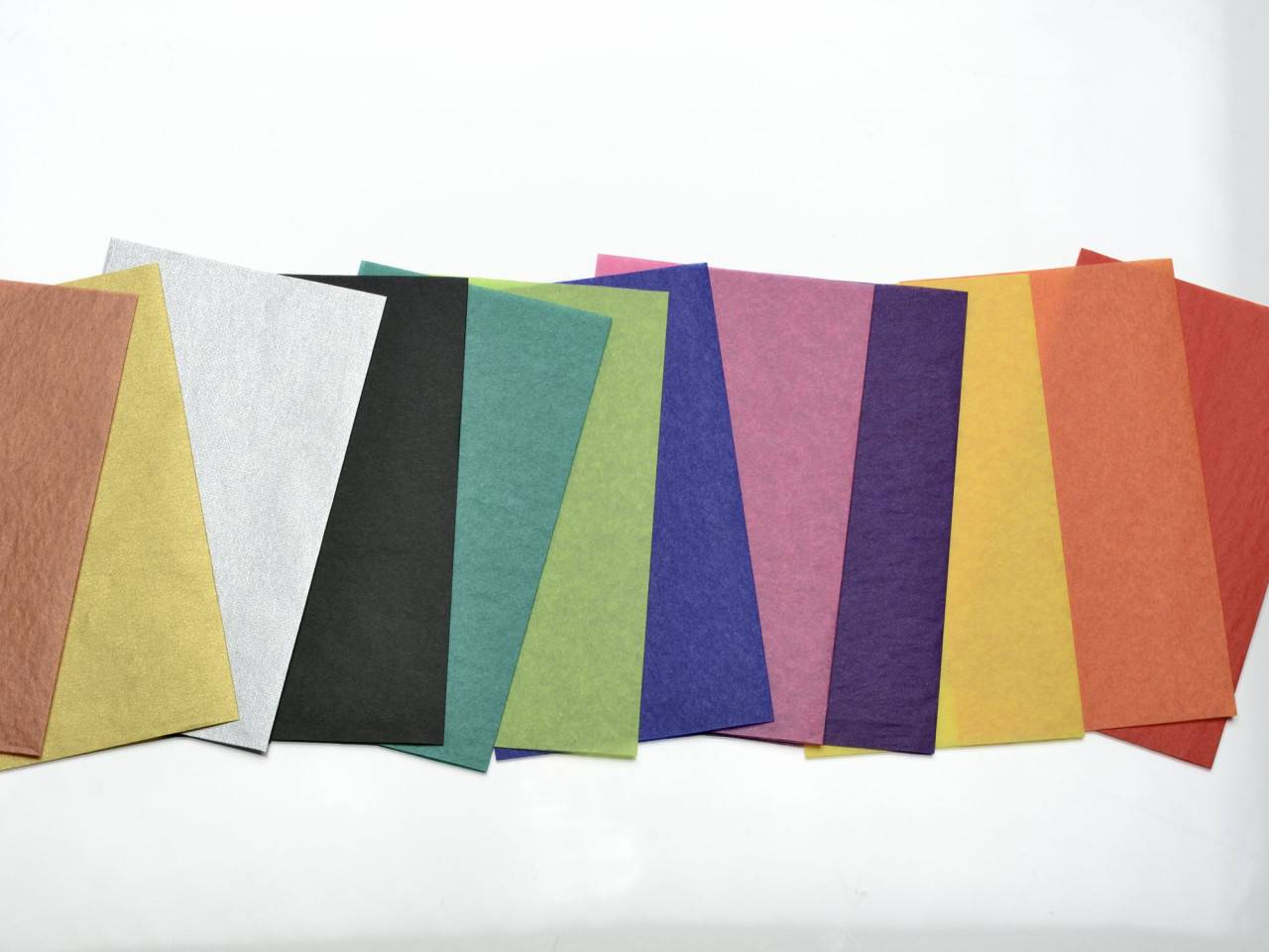 Seidenpapier in vielen Farben