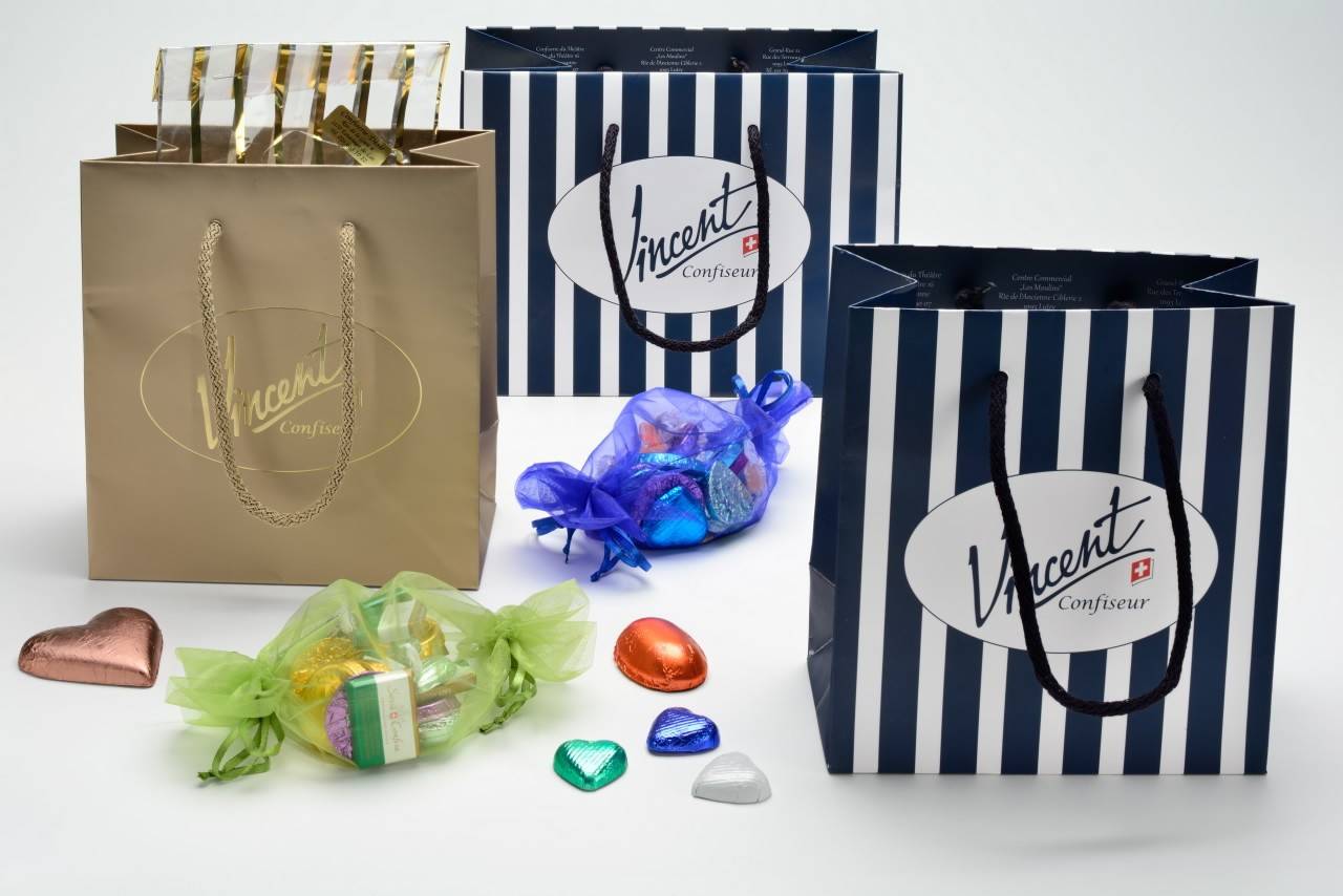 Papiertasche mit Logodruck